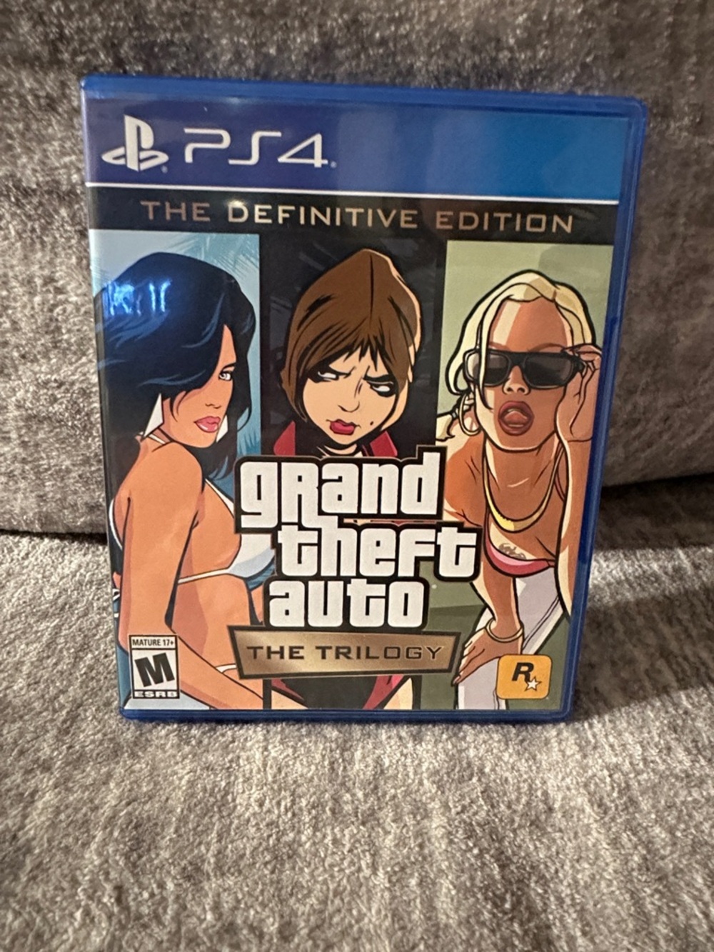 Sony PS4 Grand Theft Auto The Trilogy - Blue Case